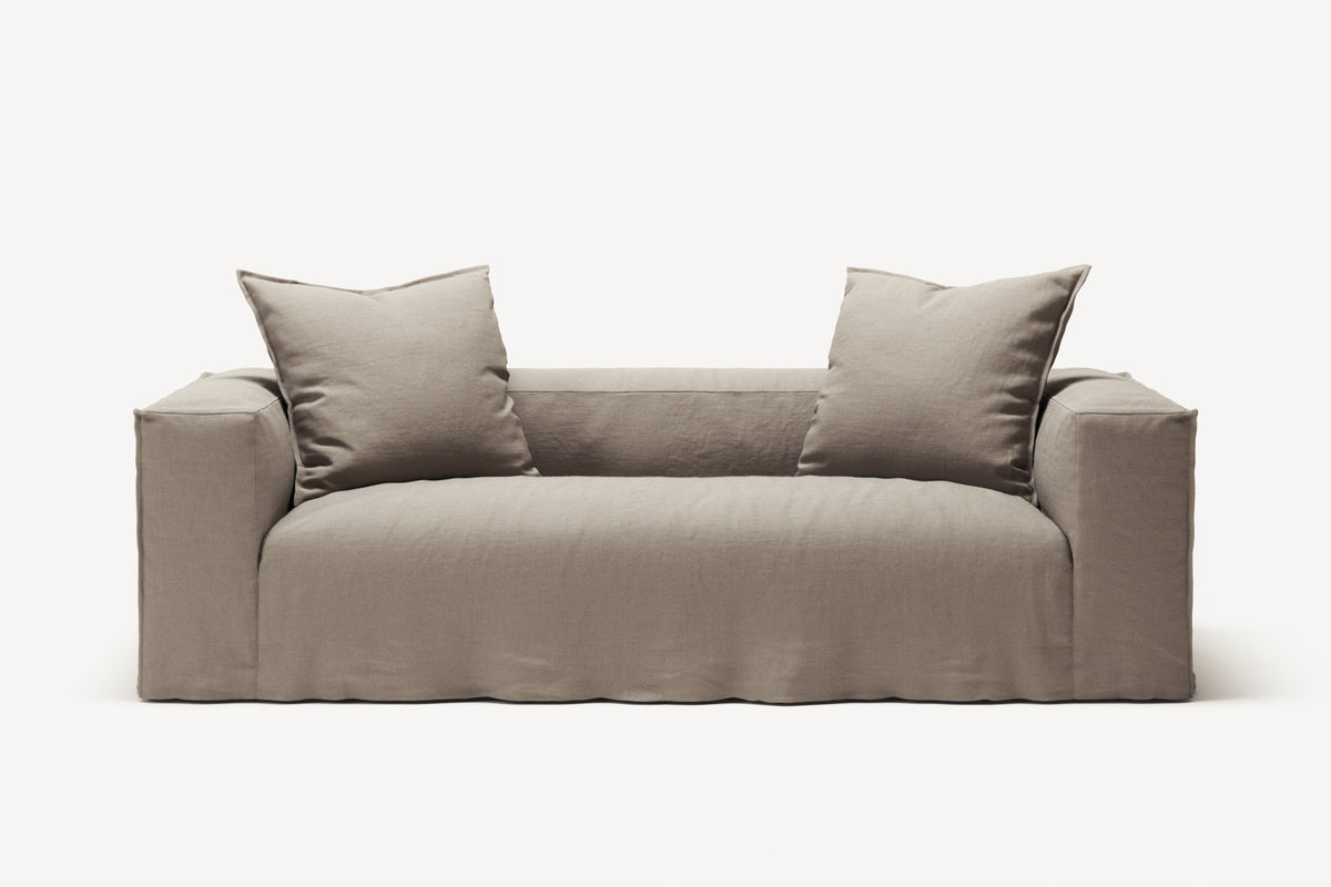 NOMAD - 2 Seat - Pure Linen Pale Gray