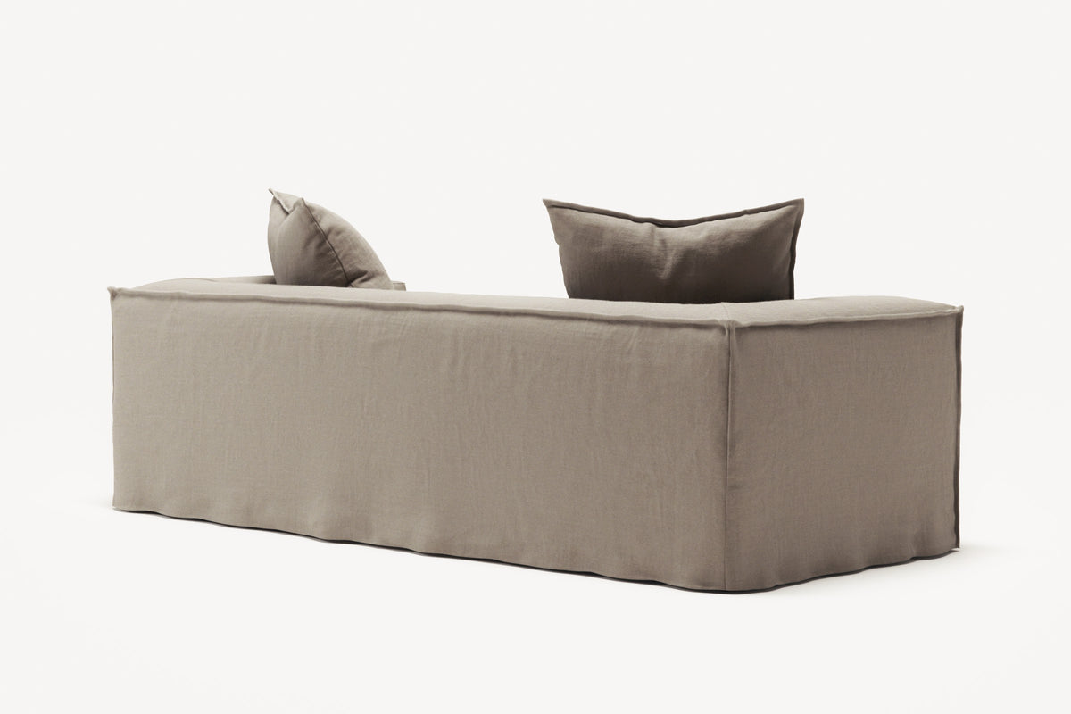 NOMAD - 2 Seat - Pure Linen Pale Gray