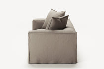 NOMAD - 2 Seat - Pure Linen Pale Gray