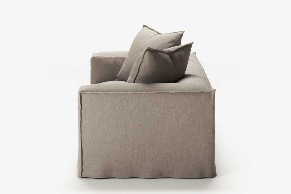 NOMAD - 2 Seat - Pure Linen Pale Gray
