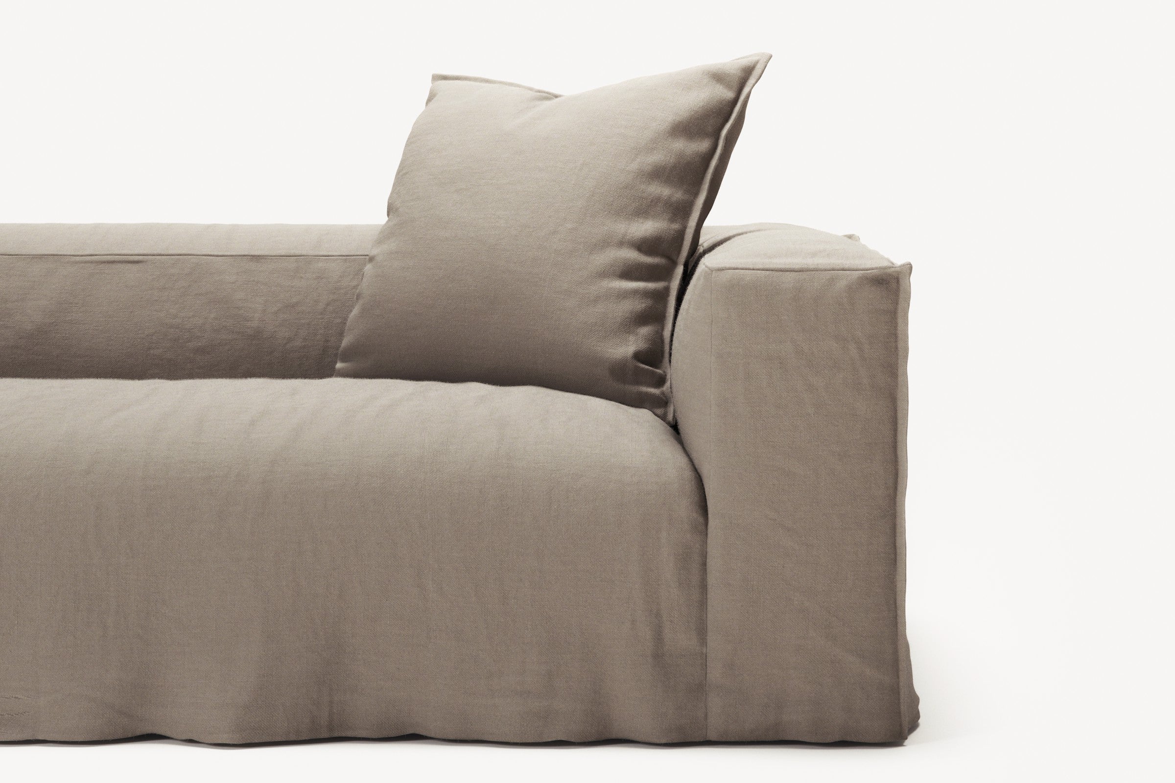 NOMAD - 2 Seat - Pure Linen Pale Gray