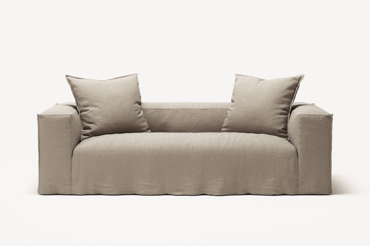 NOMAD - 2 Seat - Pure Linen Sandy Beige