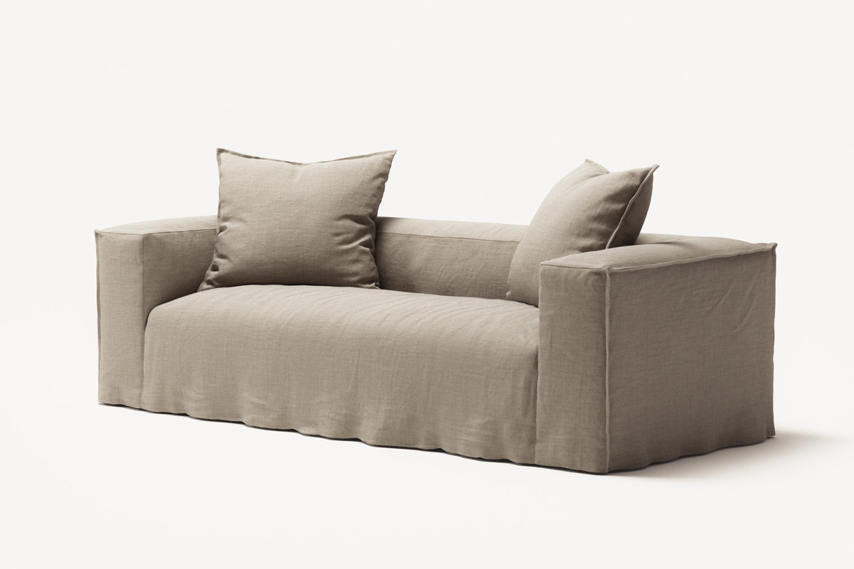 NOMAD - 2 Seat - Pure Linen Sandy Beige