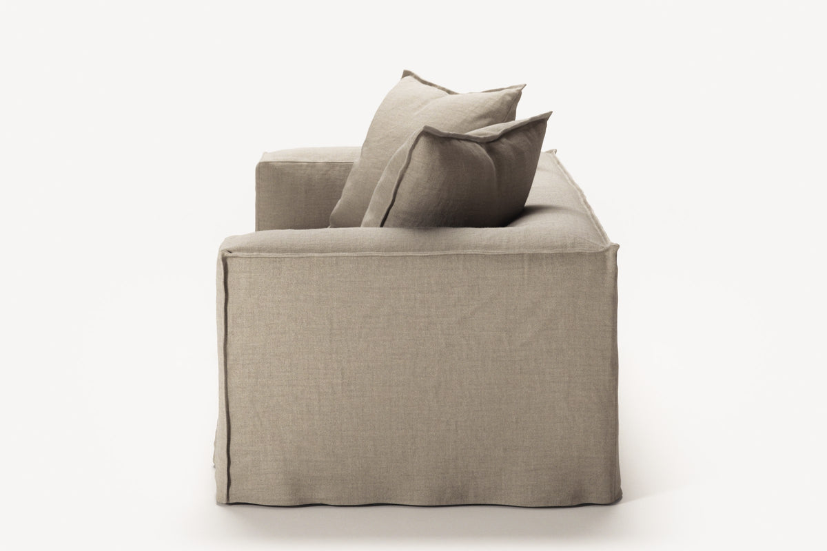 NOMAD - 2 Seat - Pure Linen Sandy Beige