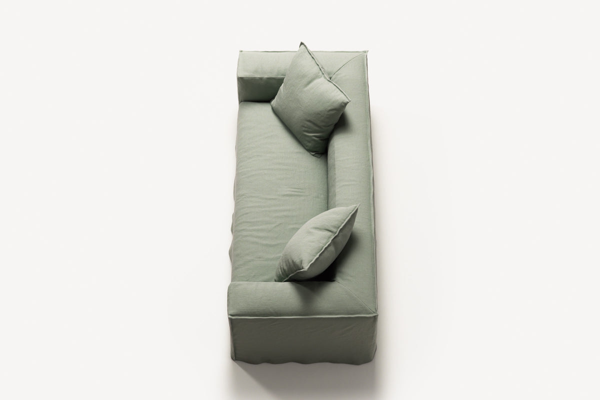NOMAD - 2 Seat - Pure Linen Vivid Green