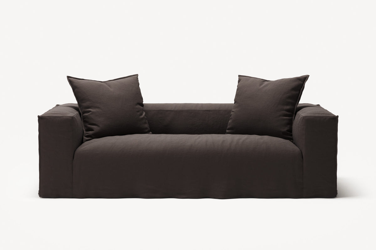 NOMAD - 2 Seat - Pure Linen Truffle Brown