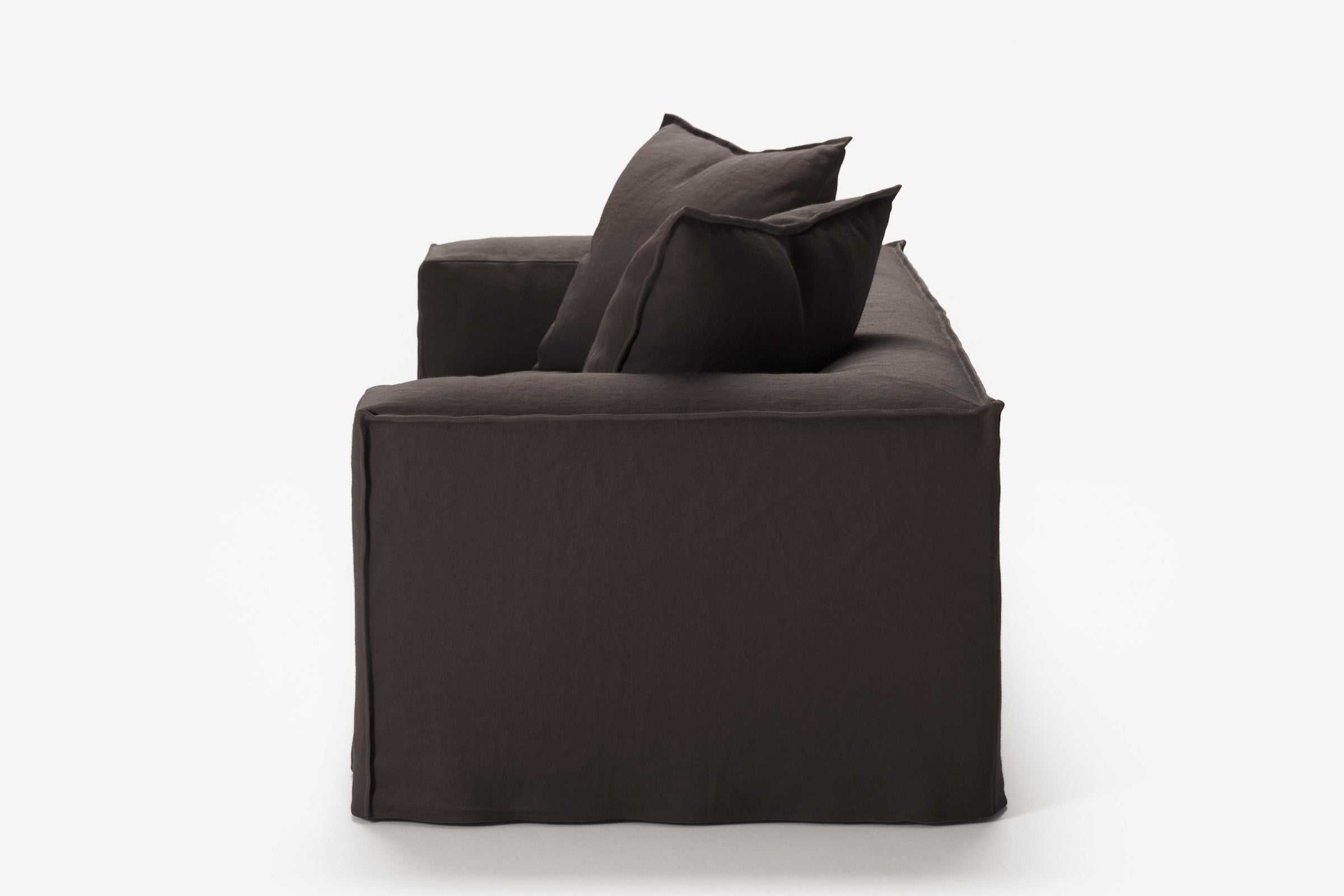 NOMAD - 2 Seat - Pure Linen Truffle Brown