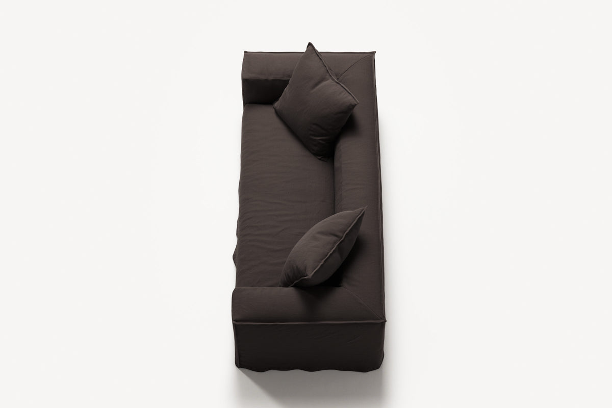 NOMAD - 2 Seat - Pure Linen Truffle Brown