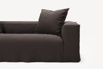 NOMAD - 2 Seat - Pure Linen Truffle Brown