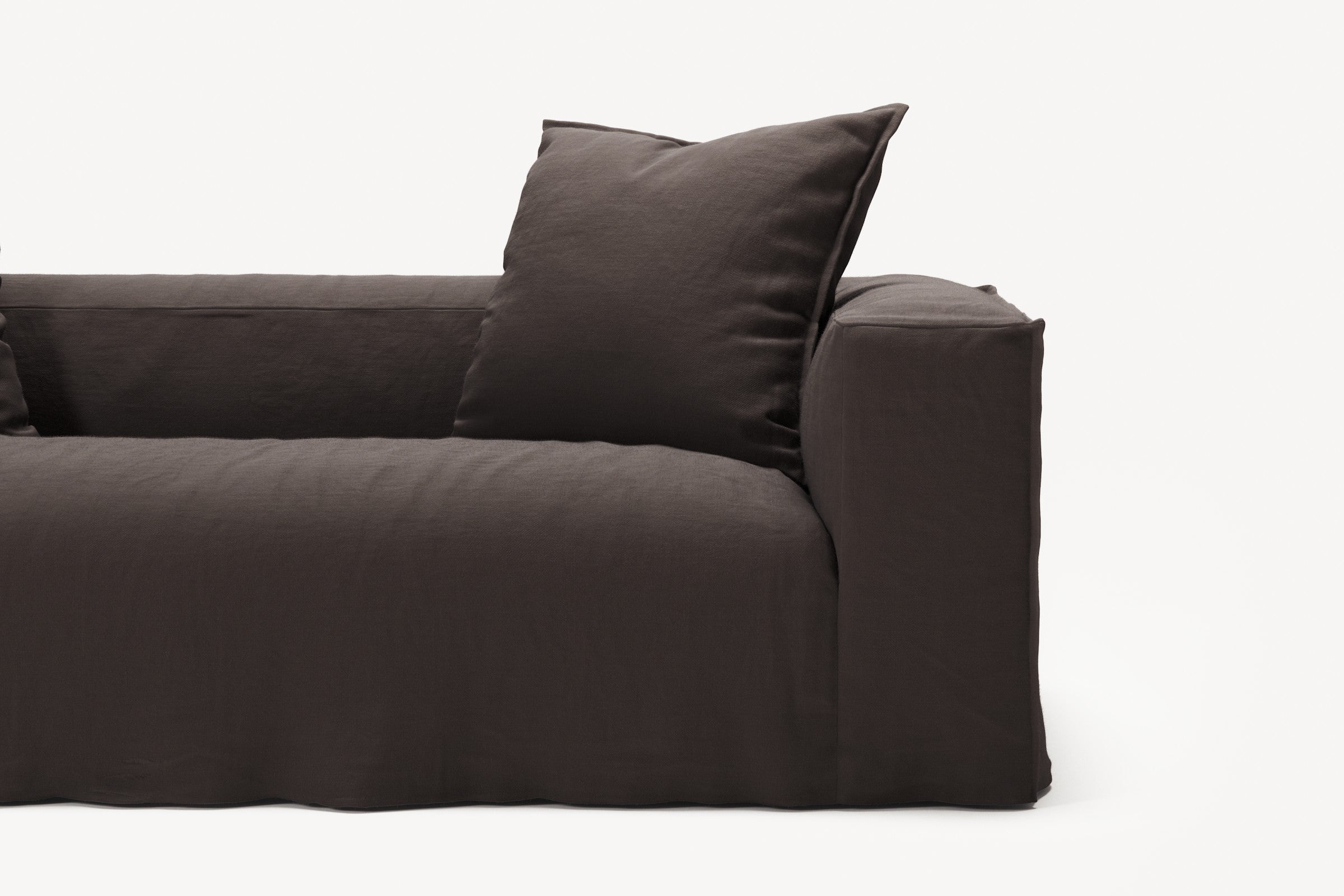 NOMAD - 2 Seat - Pure Linen Truffle Brown