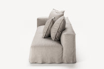 NOMAD - 3 Seat with open end - Right - Textured Blend Beige