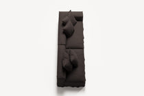 NOMAD - 3 Seat with open end - Left - Pure Linen Truffle Brown