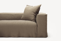 NOMAD - 4 Seat Corner - Left - Pure Linen Natural