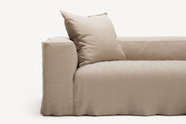 NOMAD - 4 Seat Corner - Right - Brushed Cotton Sandy Beige