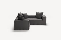 NOMAD - 4 Seat Corner - Right - Brushed Cotton Dark Gray