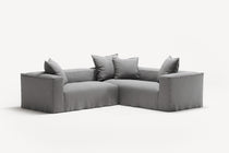 NOMAD - 4 Seat Corner - Right - Brushed Cotton Light Gray