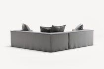 NOMAD - 4 Seat Corner - Right - Brushed Cotton Light Gray