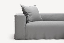 NOMAD - 4 Seat Corner - Right - Brushed Cotton Light Gray