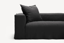 NOMAD - 4 Seat Corner - Right - Pure Linen Dark Charcoal