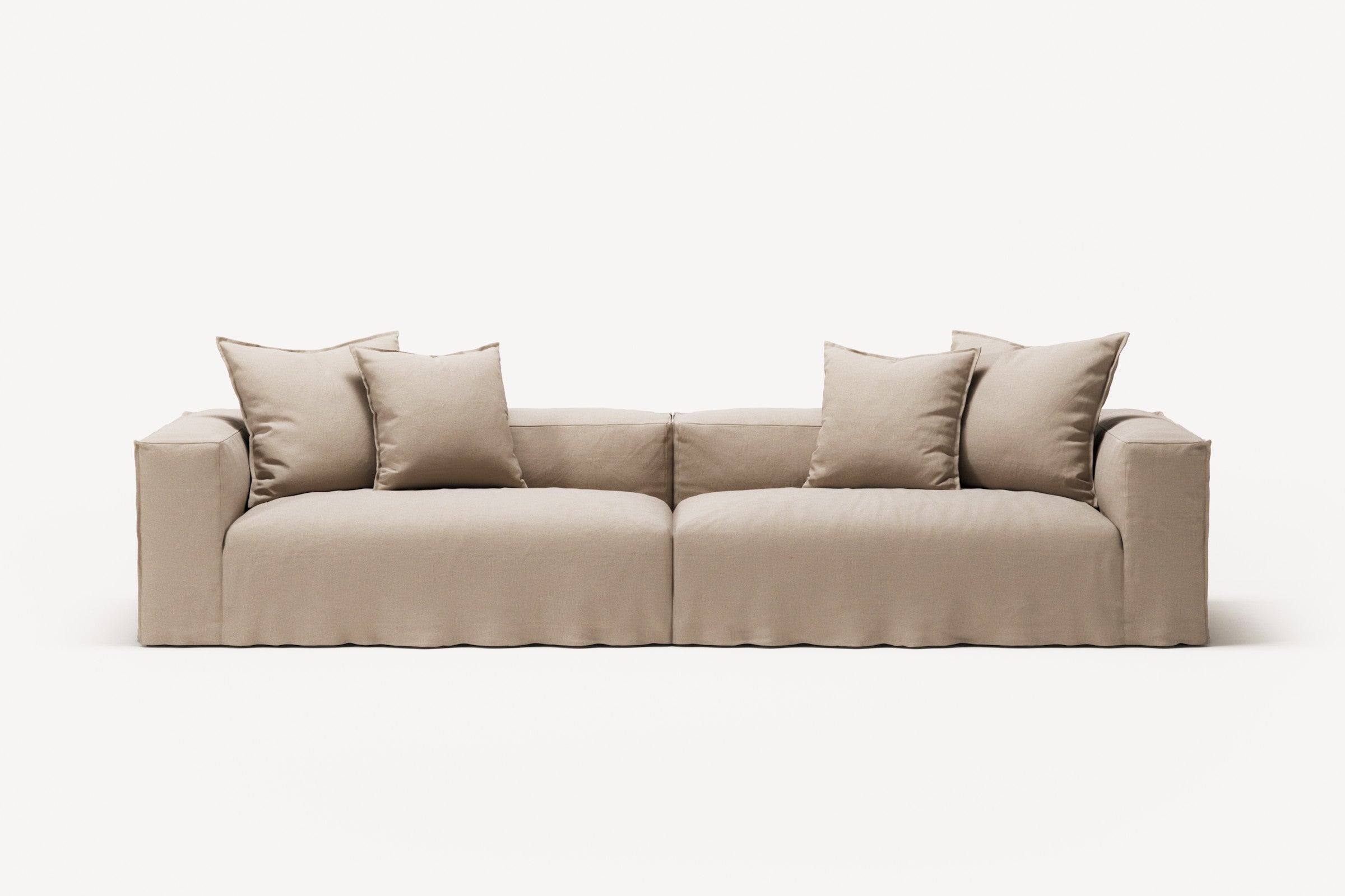 NOMAD - 4 Seat - Brushed Cotton Sandy Beige