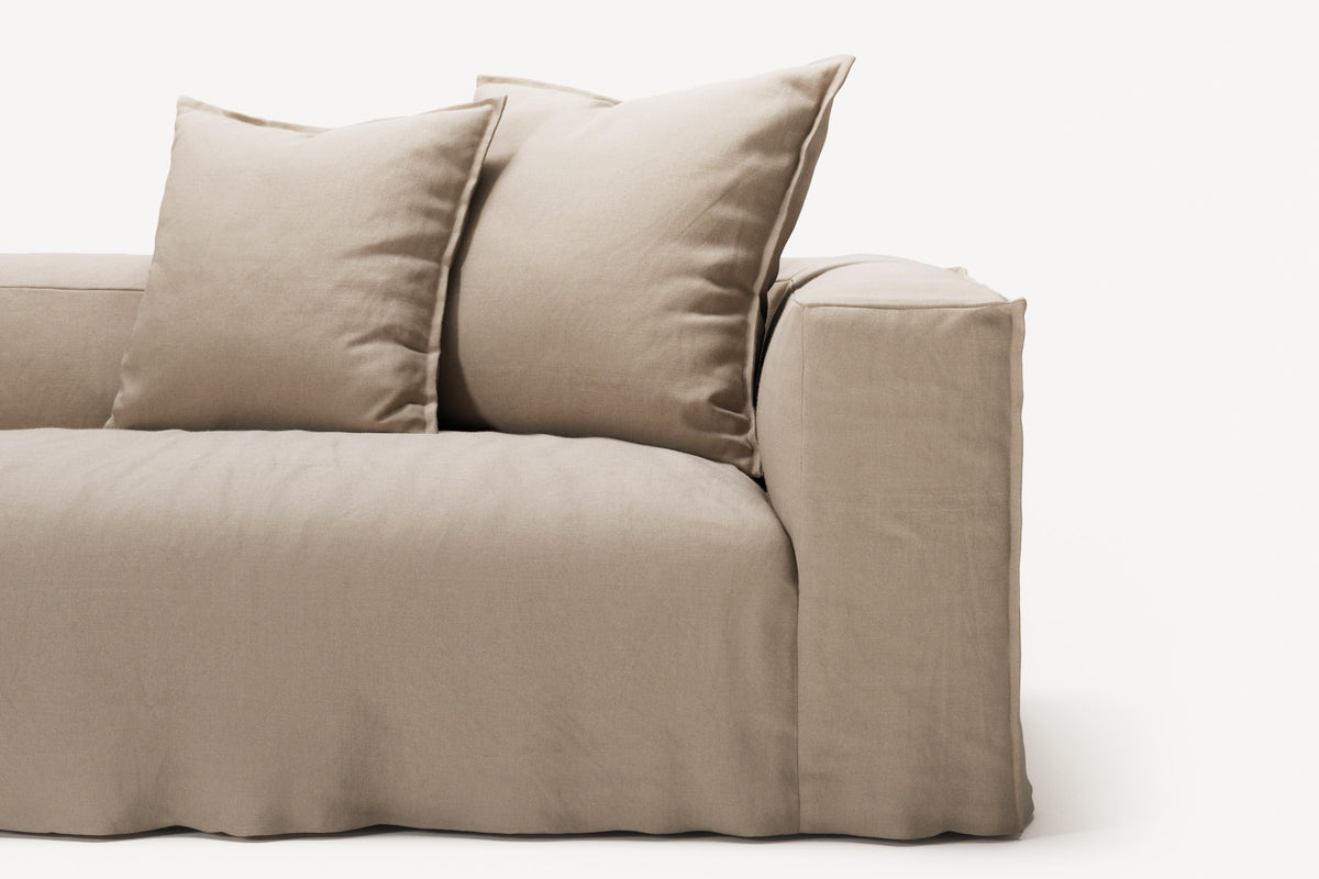 NOMAD - 4 Seat - Brushed Cotton Sandy Beige