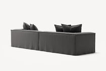 NOMAD - 4 Seat - Brushed Cotton Dark Gray