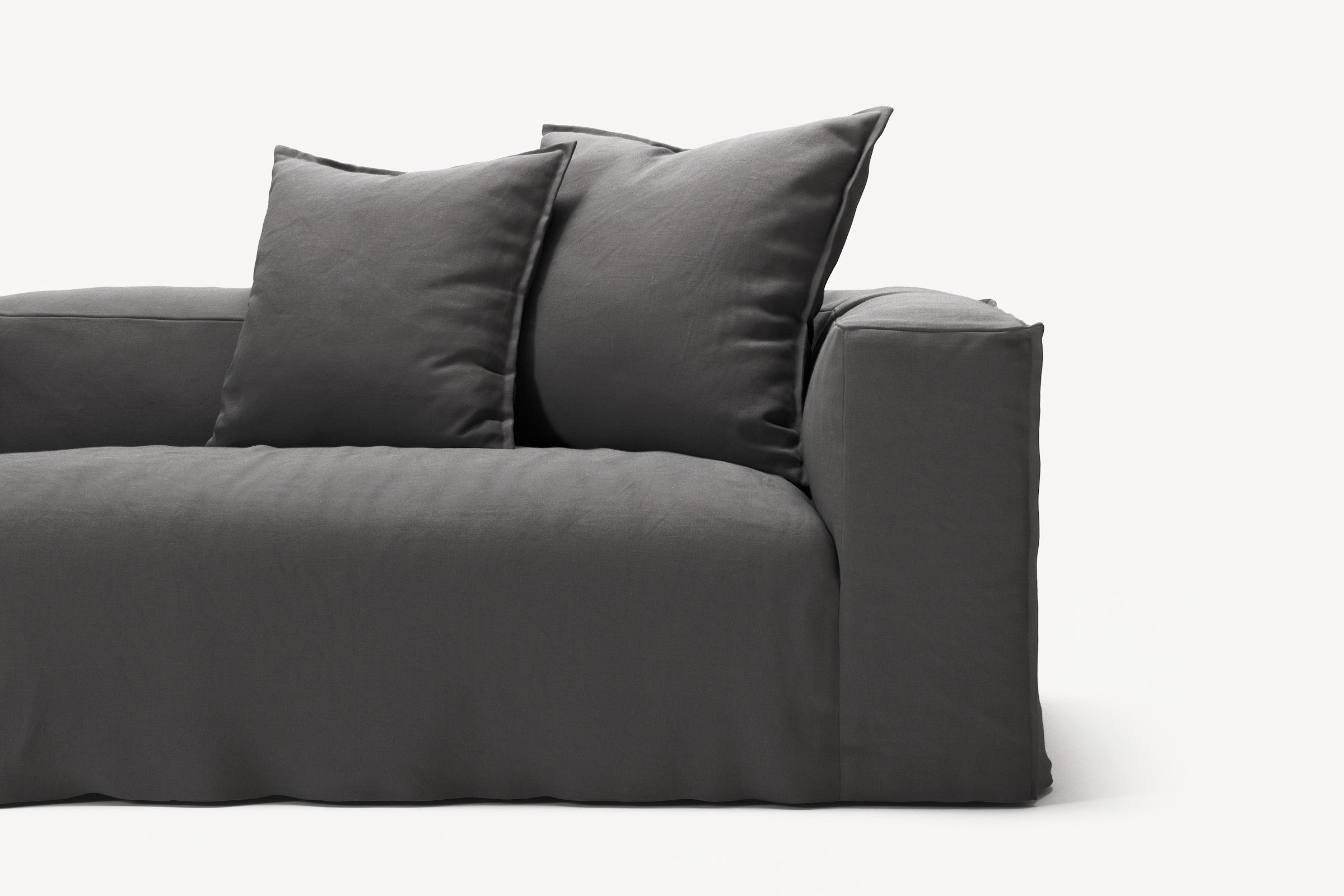 NOMAD - 4 Seat - Brushed Cotton Dark Gray