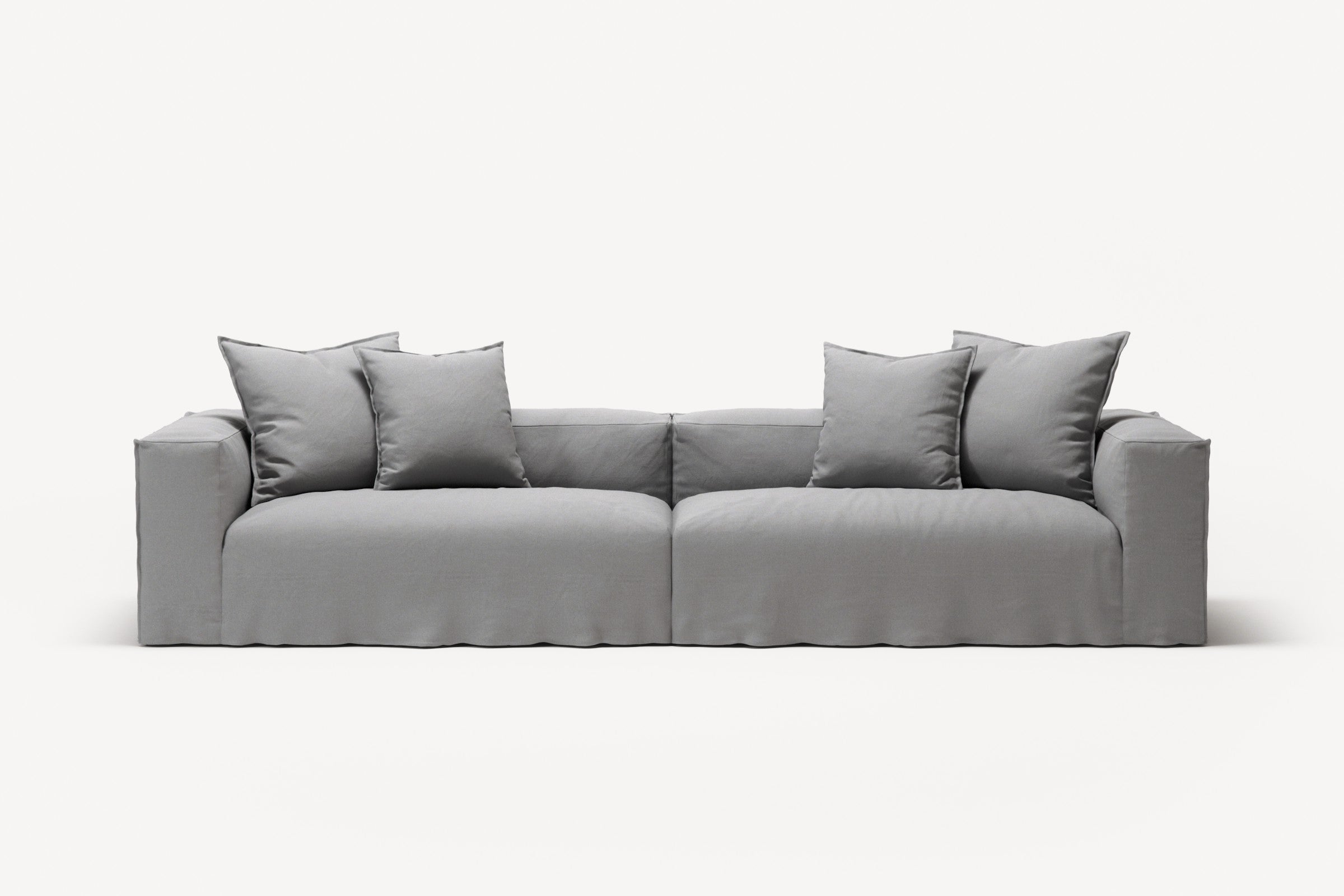 NOMAD - 4 Seat - Brushed Cotton Light Gray