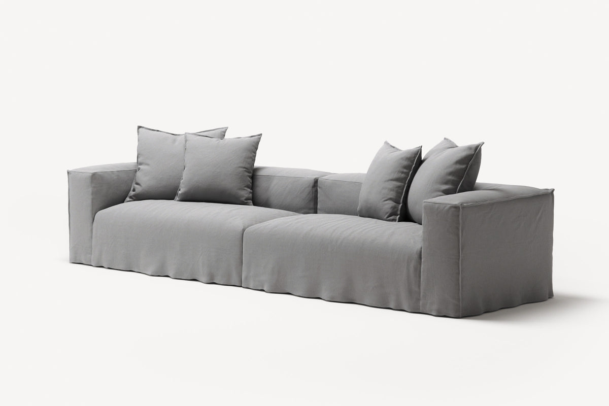 NOMAD - 4 Seat - Brushed Cotton Light Gray