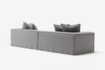 NOMAD - 4 Seat - Brushed Cotton Light Gray