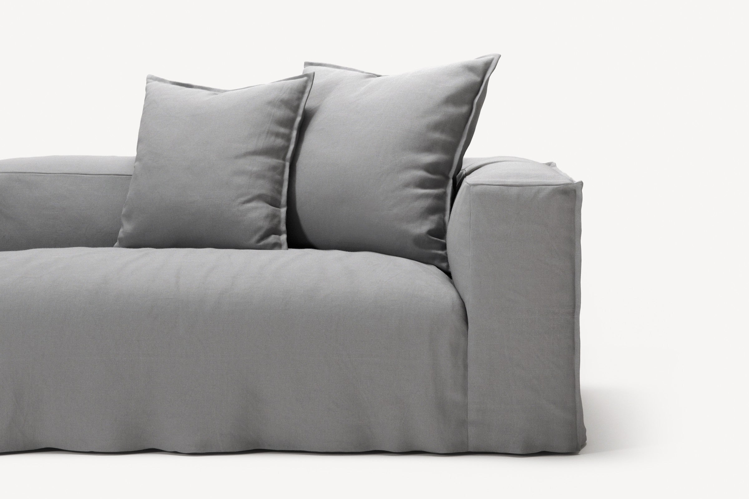 NOMAD - 4 Seat - Brushed Cotton Light Gray