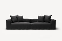 NOMAD - 4 Seat - Pure Linen Dark Charcoal