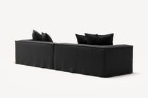 NOMAD - 4 Seat - Pure Linen Dark Charcoal
