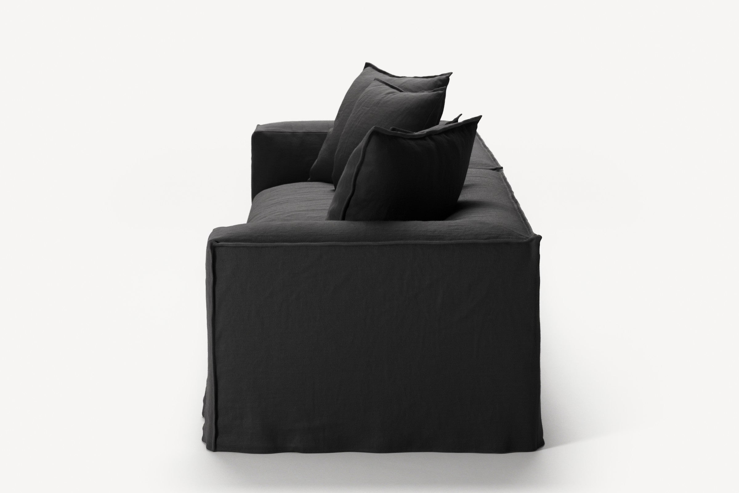 NOMAD - 4 Seat - Pure Linen Dark Charcoal