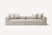 NOMAD - 4 Seat - Pure Linen Off-White