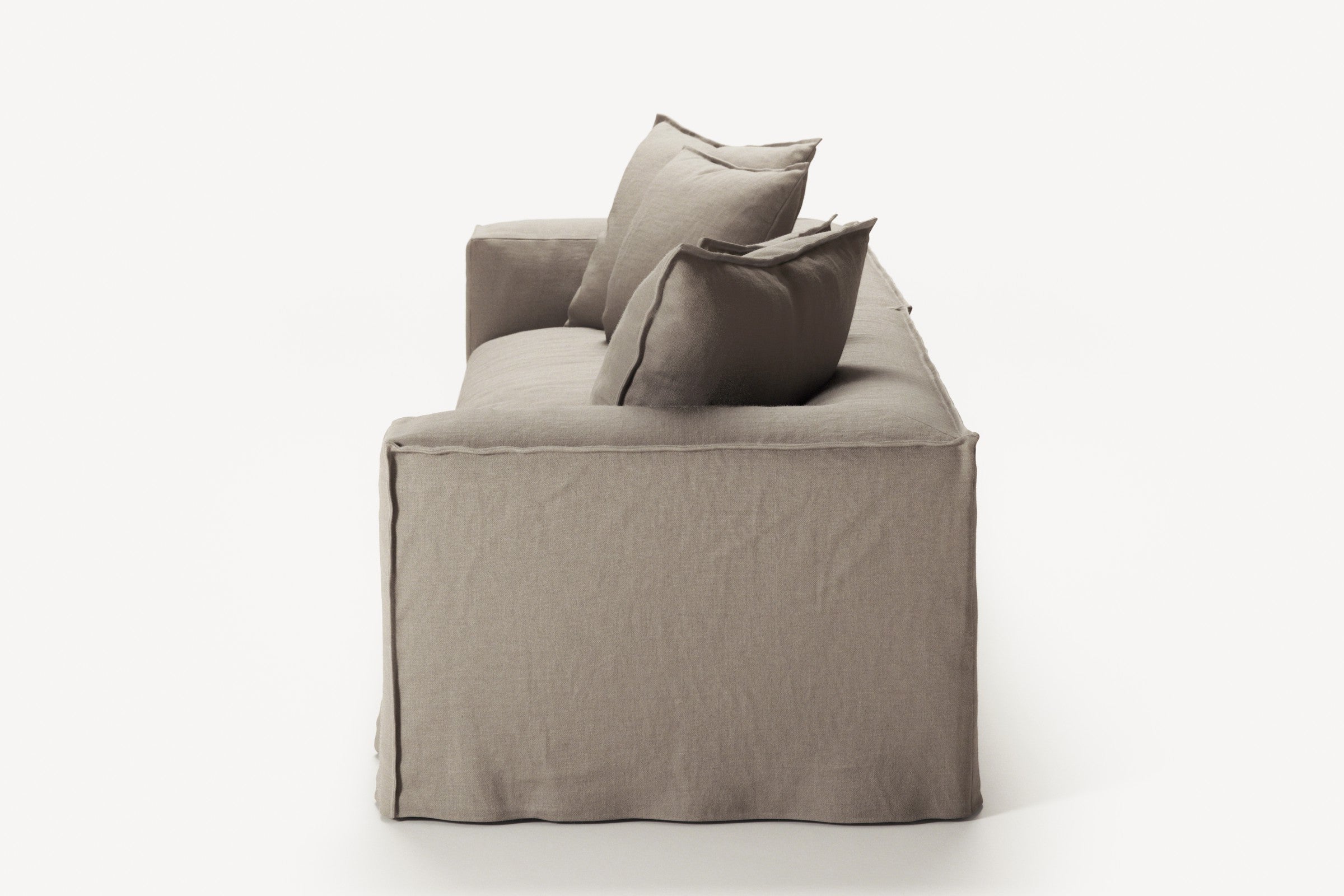 NOMAD - 4 Seat - Pure Linen Pale Gray