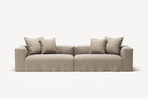 NOMAD - 4 Seat - Pure Linen Sandy Beige