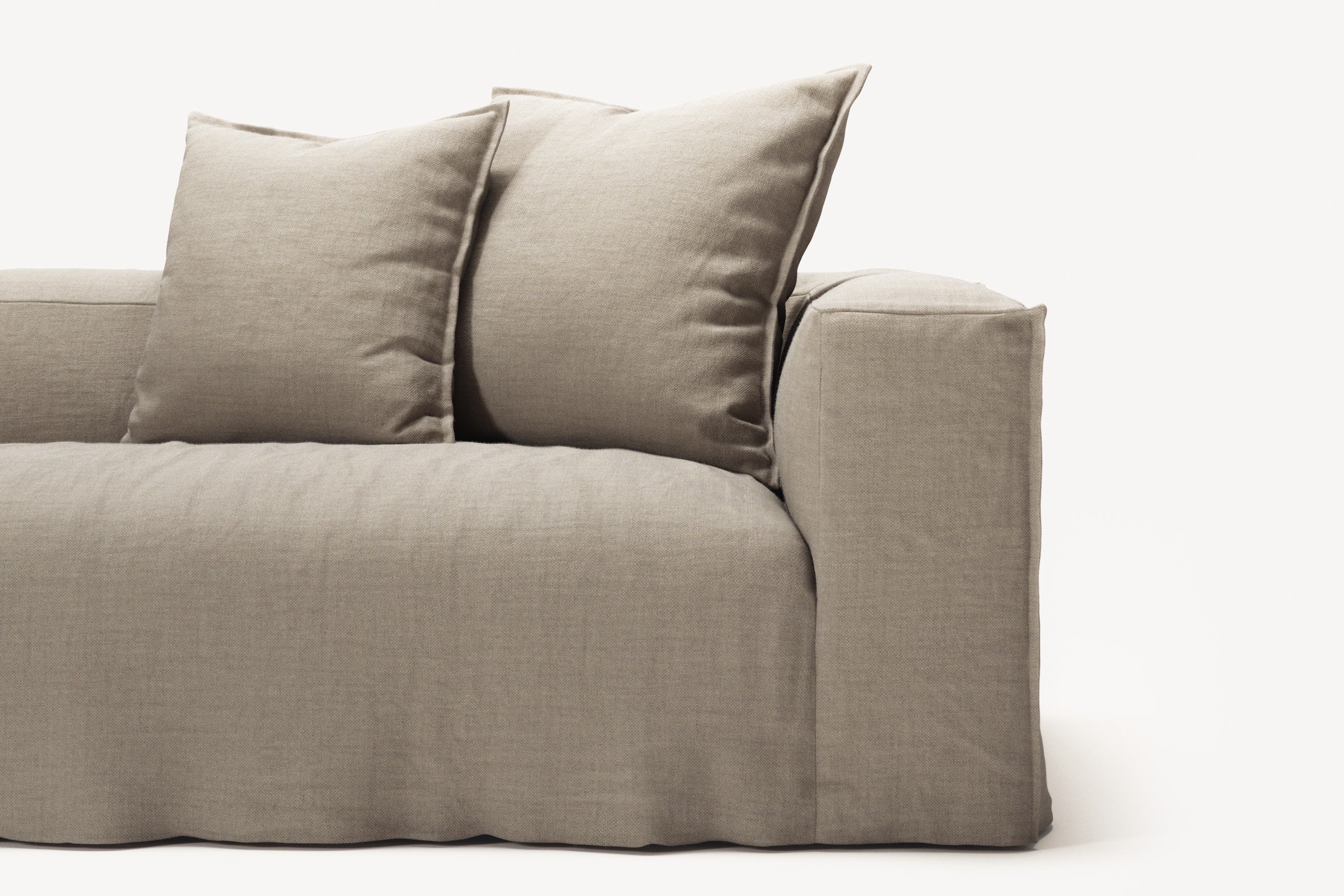 NOMAD - 4 Seat - Pure Linen Sandy Beige