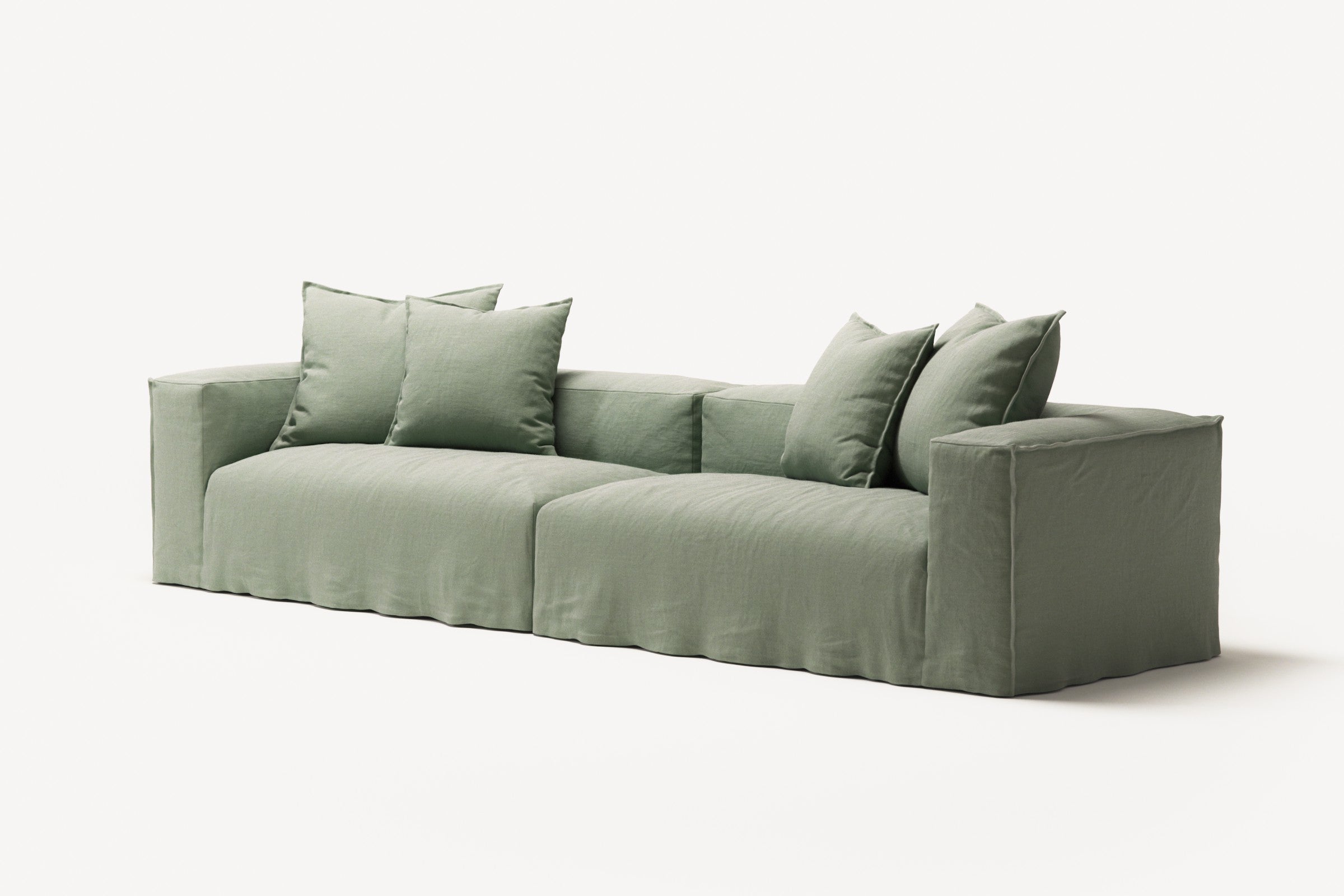NOMAD - 4 Seat - Pure Linen Vivid Green