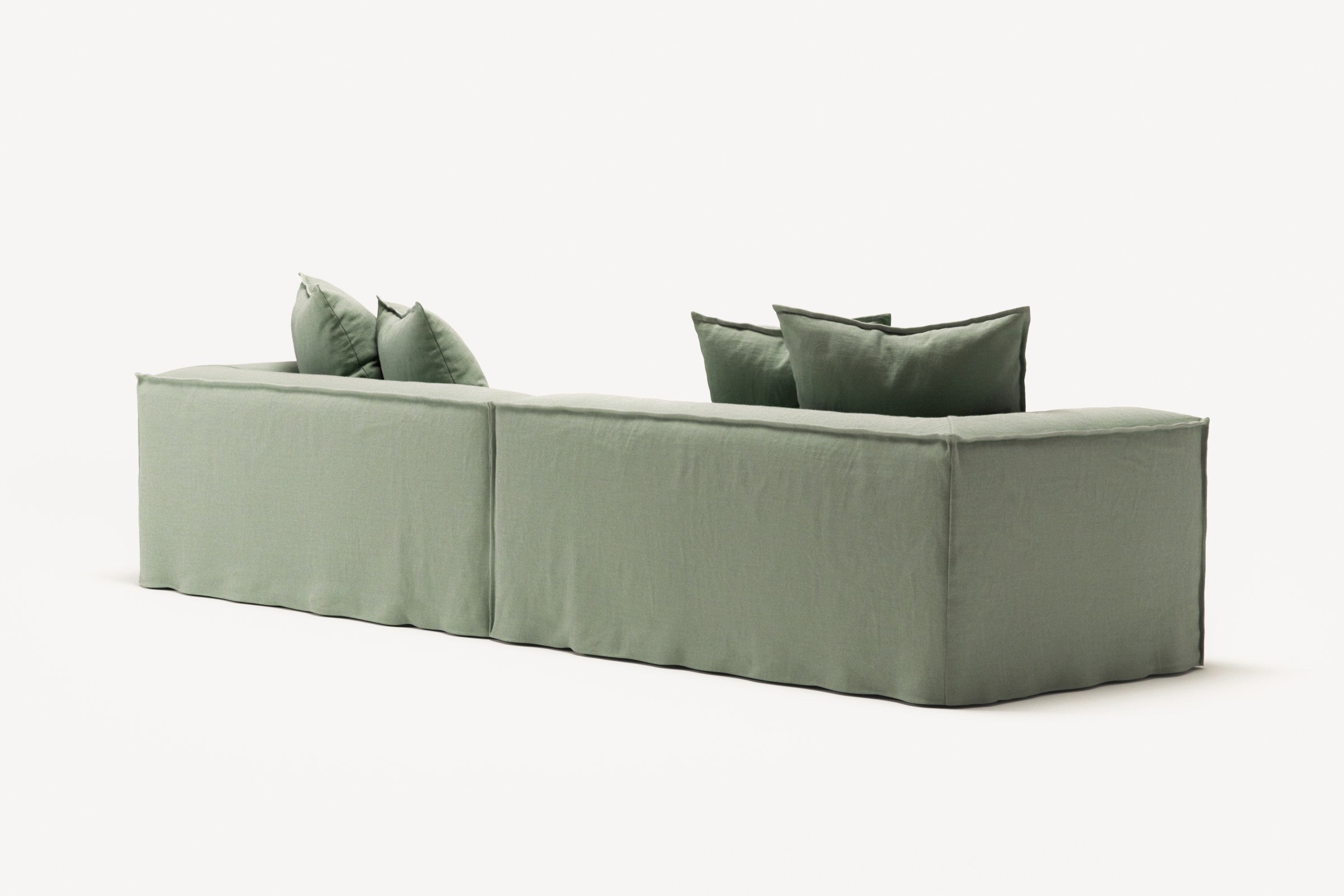 NOMAD - 4 Seat - Pure Linen Vivid Green