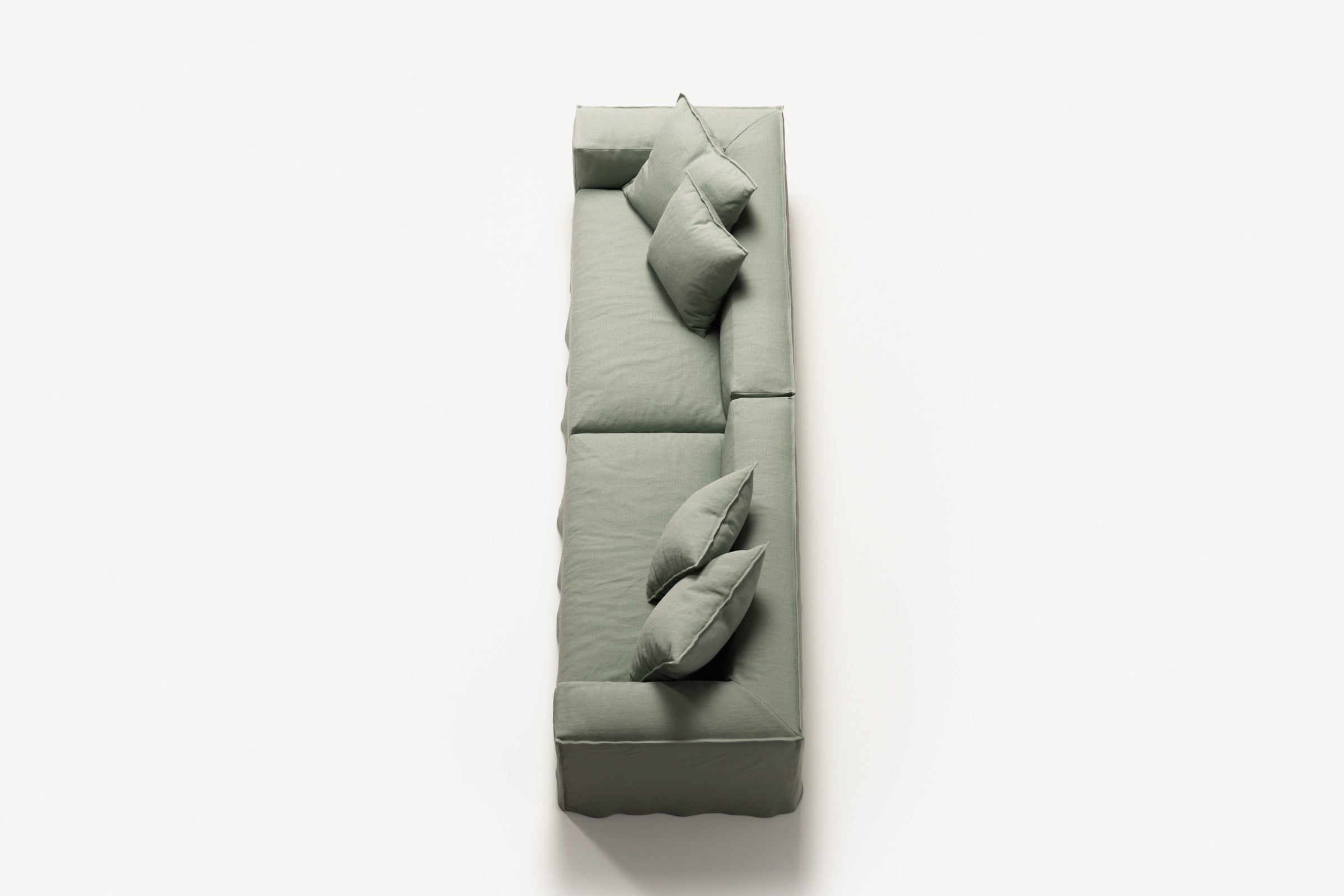 NOMAD - 4 Seat - Pure Linen Vivid Green