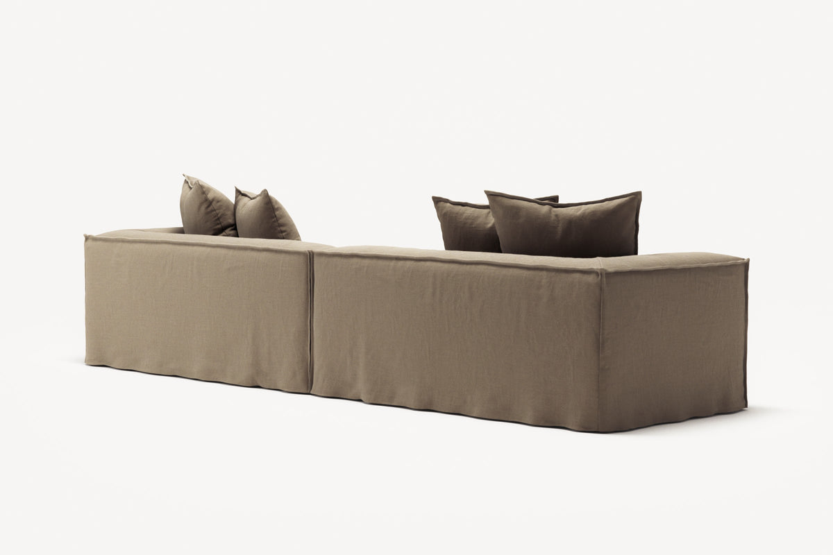 NOMAD - 4 Seat - Pure Linen Natural