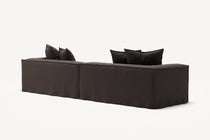NOMAD - 4 Seat - Pure Linen Truffle Brown