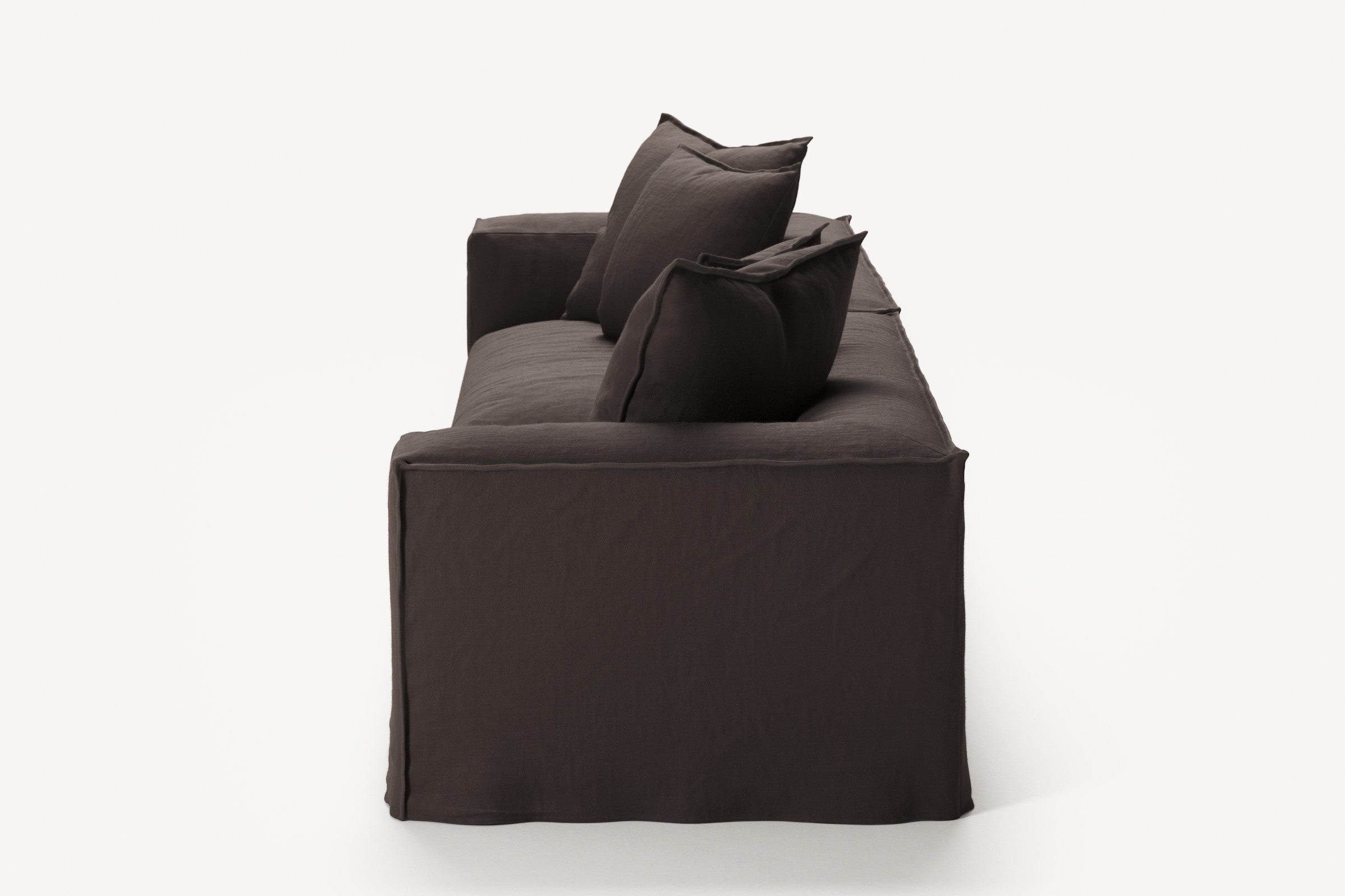 NOMAD - 4 Seat - Pure Linen Truffle Brown