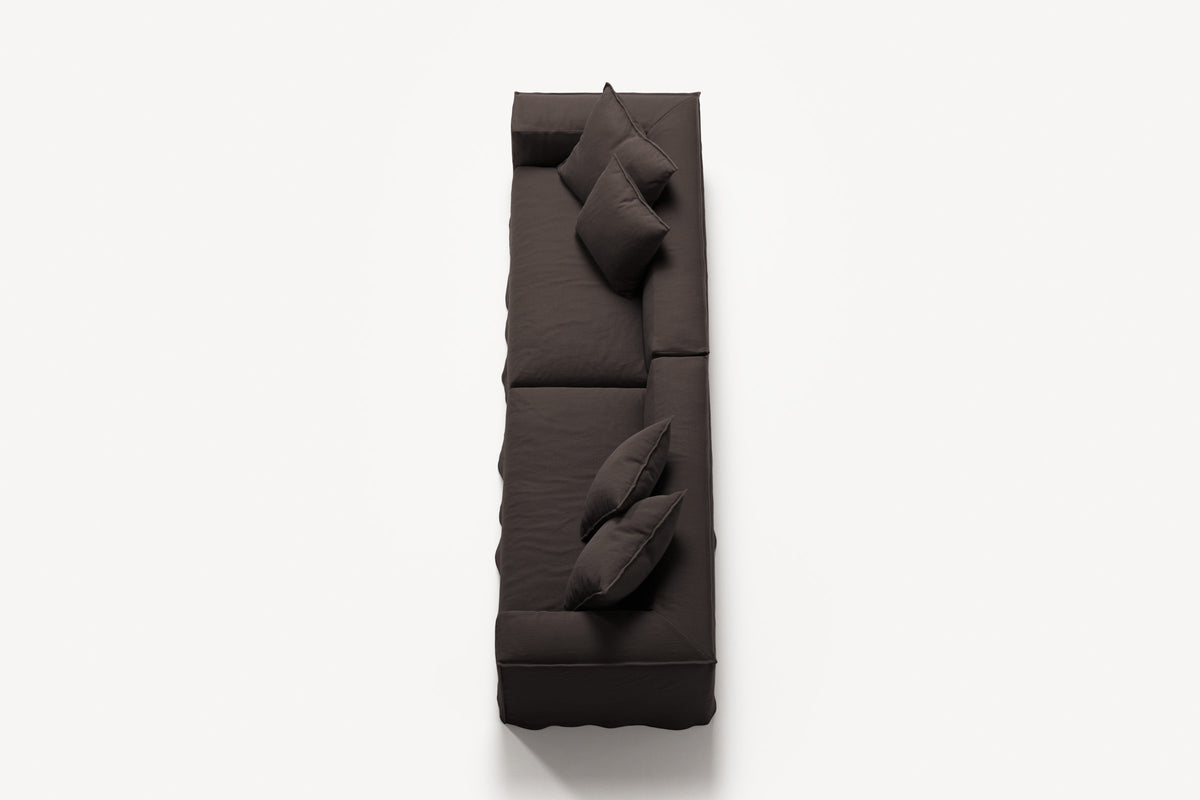 NOMAD - 4 Seat - Pure Linen Truffle Brown