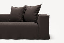 NOMAD - 4 Seat - Pure Linen Truffle Brown