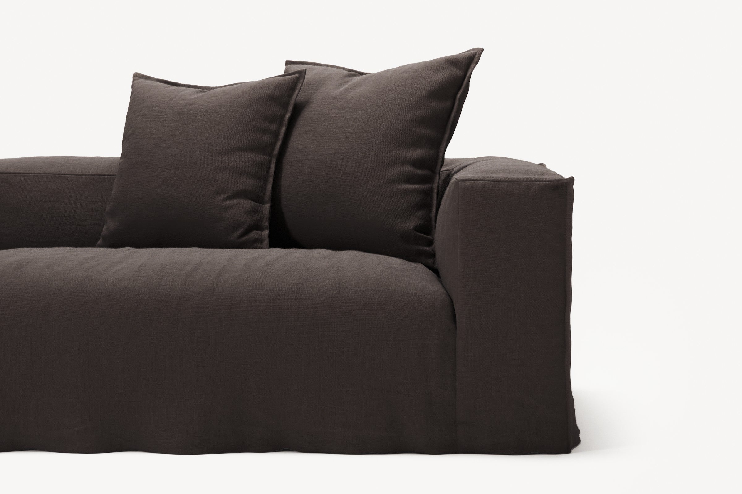 NOMAD - 4 Seat - Pure Linen Truffle Brown