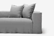 NOMAD - 5 Seat Corner - Left - Brushed Cotton Light Gray
