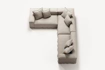 NOMAD - 5 Seat Corner - Left - Pure Linen Off-White