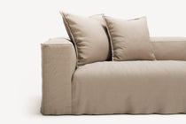 NOMAD - 5 Seat Corner - Right - Brushed Cotton Sandy Beige